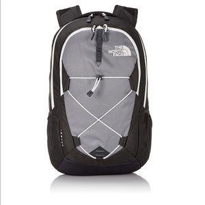 Black, white and grey Jester North Face Backpack